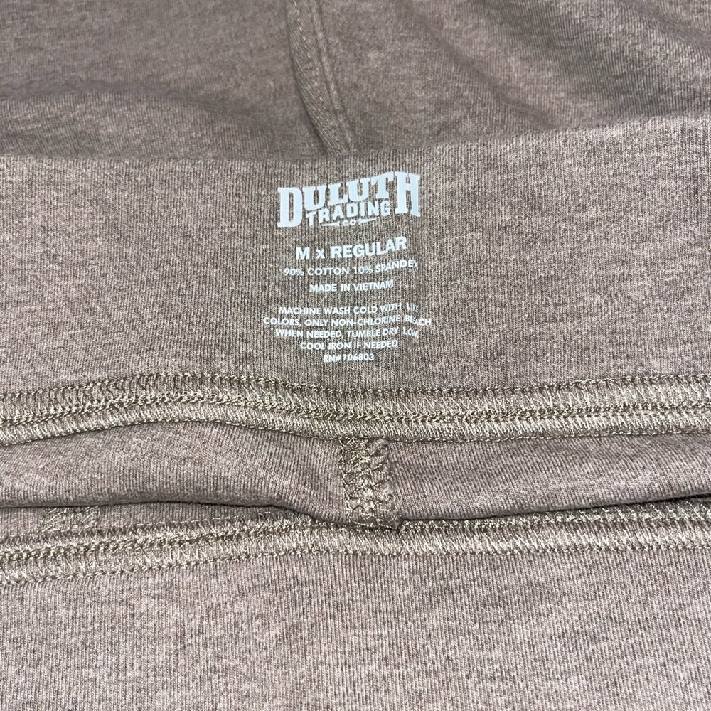 DULUTH TRADING | Duluth Women’s Size M Tan NoGa Naturale Cotton Leggings